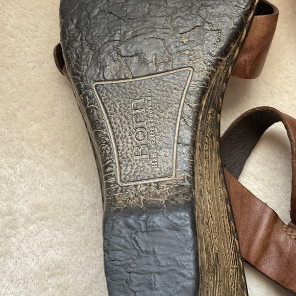 Born Dark Brown Women's Sandals - Picture 6 of 7